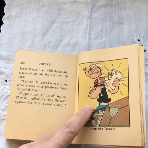 Popeyes Ghost Ship To Treasure Island ( A Big Little Book) - Picture 10 of 10